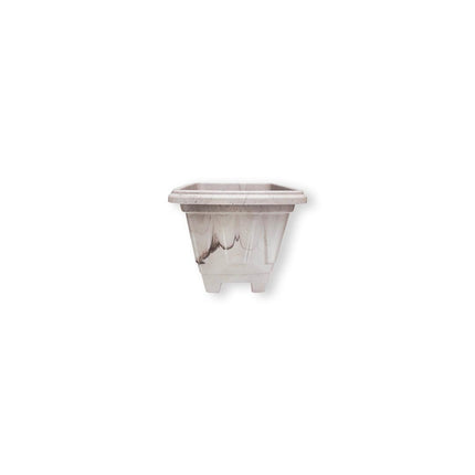 VASO QUADRADO P MARMORIZADO (15x16CM) - 1,7L