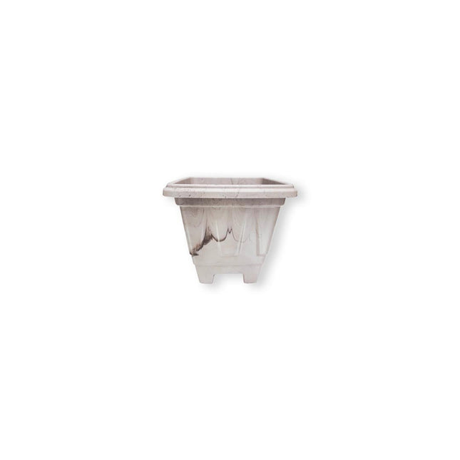 VASO QUADRADO P MARMORIZADO (15x16CM) - 1,7L