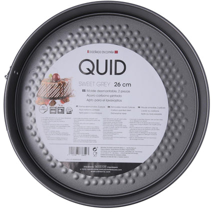 Molde desmontable 26cm Sweet Grey Quid