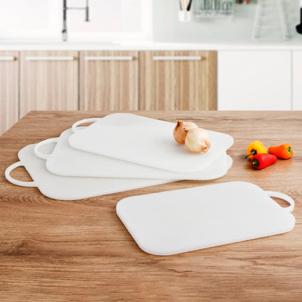 Tabla corte 27x19x0,5cm polipropileno blanco Renova Quid