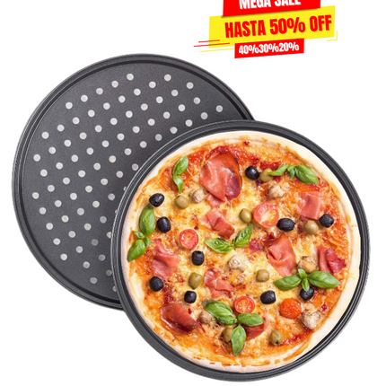 Molde pizza 30x0,9cm Sweet Grey Quid
