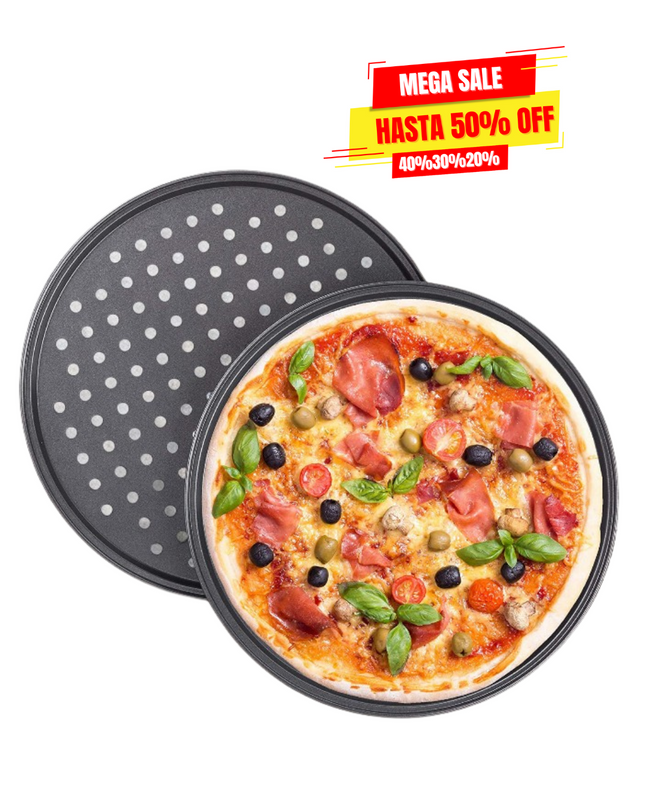 Molde pizza 30x0,9cm Sweet Grey Quid