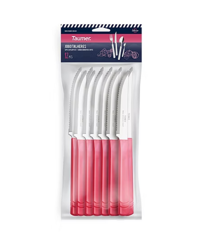 SET DE CUCHILLOS 12 PZ