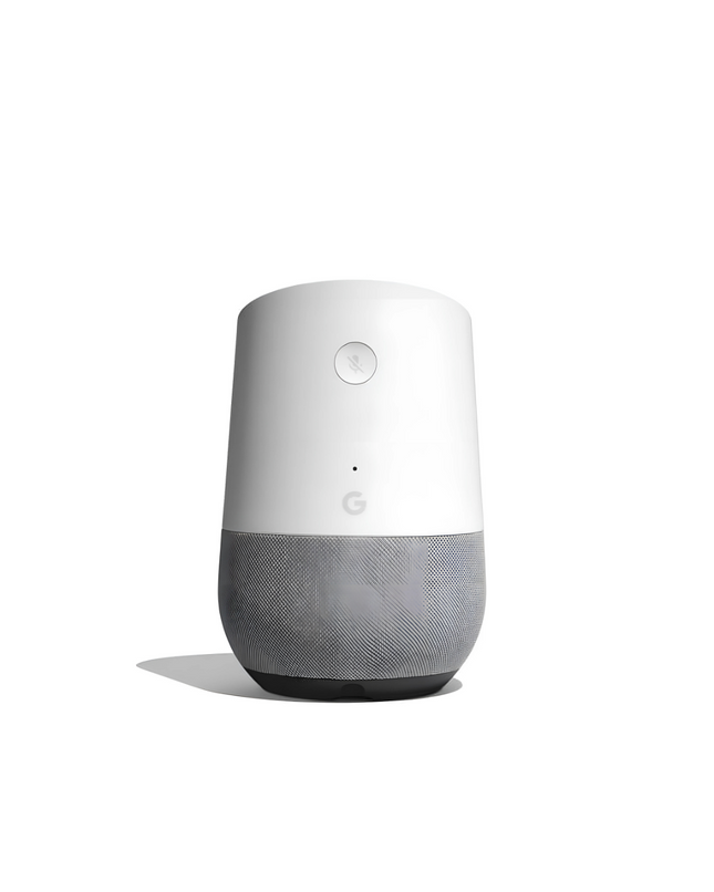 Google Home - Smart Speaker & Google Assistant, Light Grey & White