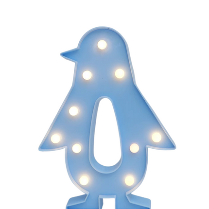 LED DECORATIVO CON DISEÑO DE PINGUINO